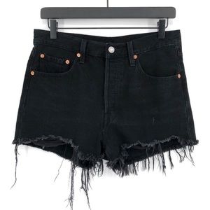 LEVI’S 501 High Rise Denim Shorts